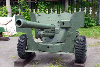 57-мм противотанковая пушка Ordnance Quick Firing 6-pounder 7cwt  обр. 1940 года, Великобритания, ЦМВС, г.Москва